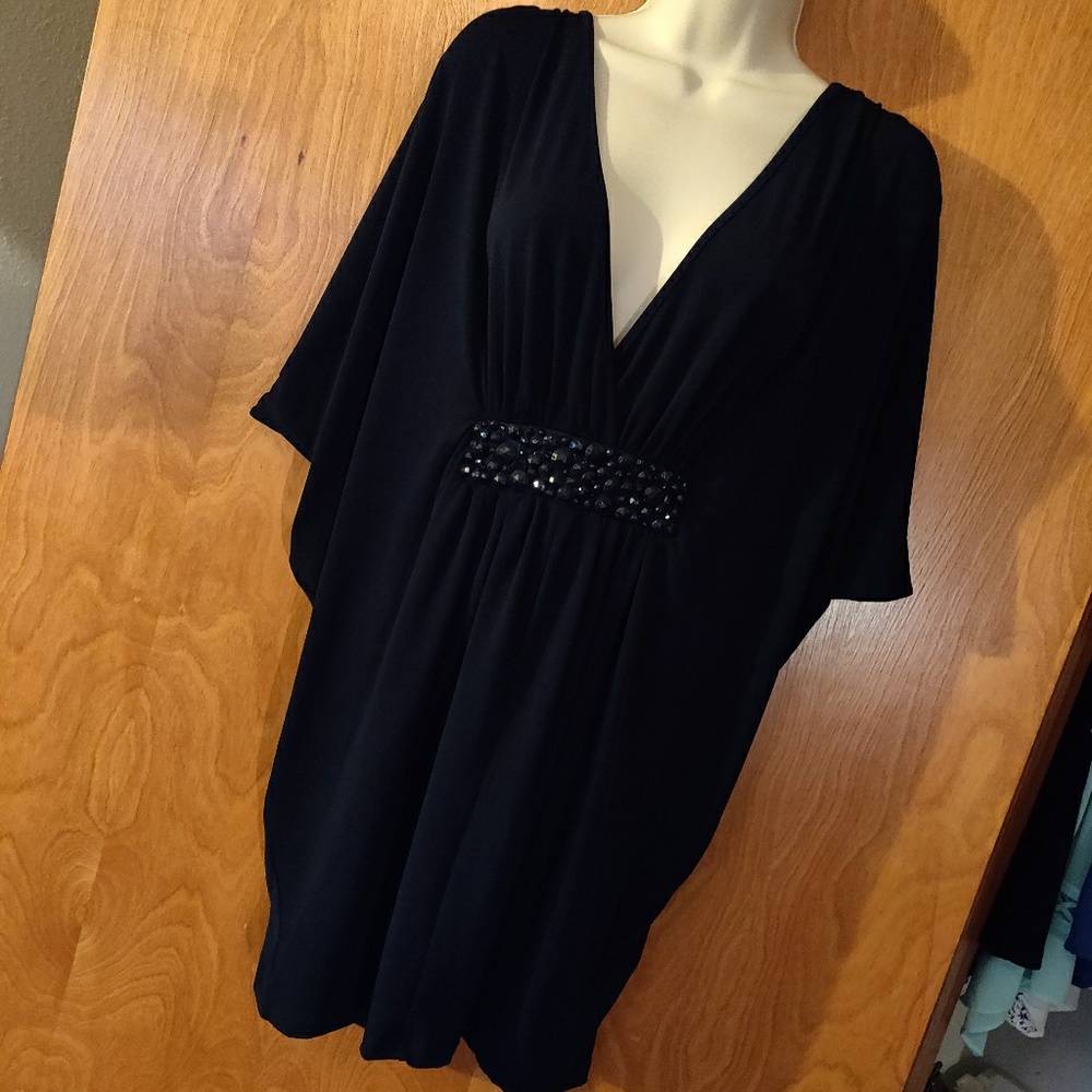 Navy blue dress